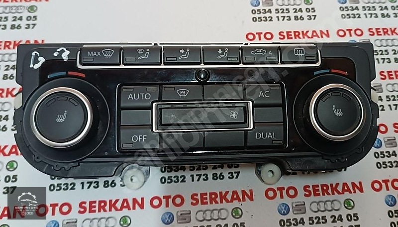 VOLKSWAGEN PASSAT B7 KLİMA KONTROL PANELİ ÇIKMA ORJİNAL 